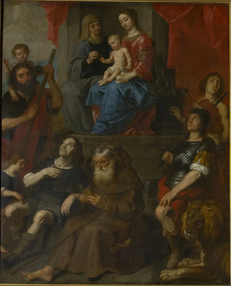 La Vergine con sant'Anna